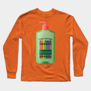 crayon sanitizer Long Sleeve T-Shirt